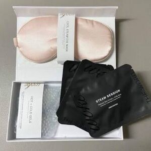 The Word Woke - Cool Steam Eye Mask, Blush Pink